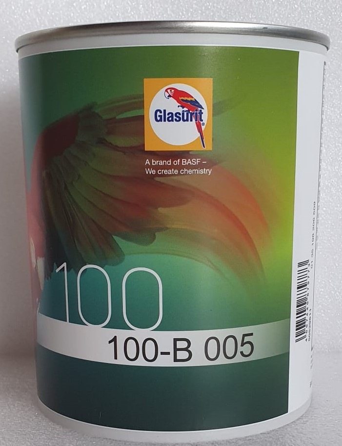 Glasurit Wasserlack 100 B 005 Weiß in 1 ltr.