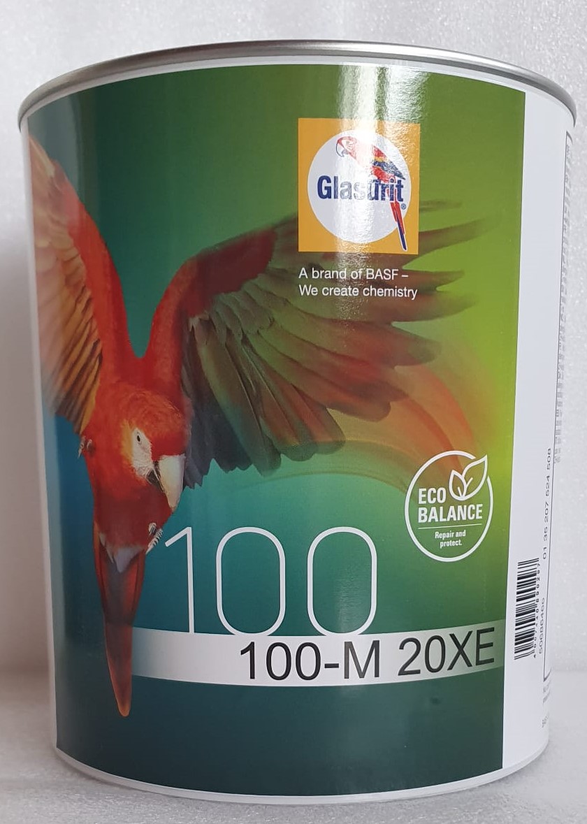 Glasurit Wasserlack 100 M 20 XE  Slow Binder Metallic in 3,5 ltr.