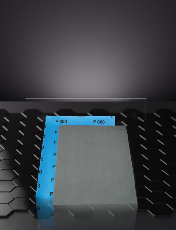 4CR Wasserfestes Schleifpapier K1000 50 Blatt