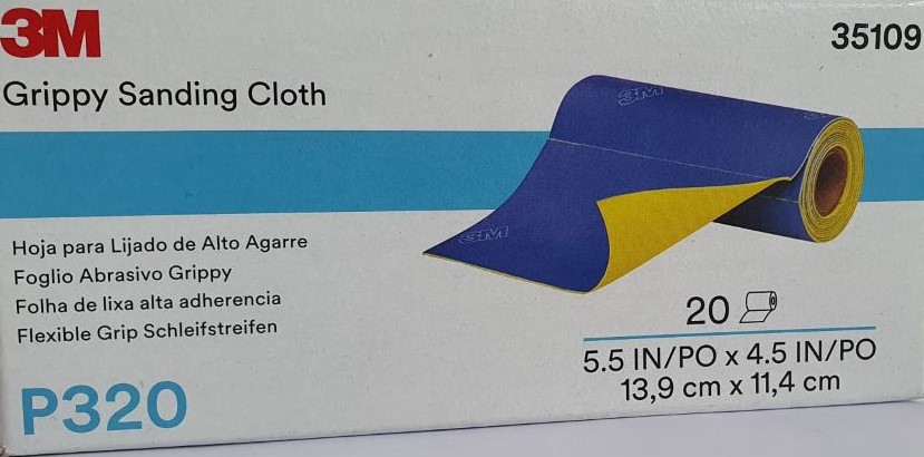 3M Flex. Streifen auf Rolle perforiert,139x114mm K320 35109