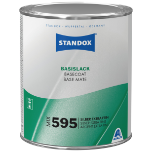 Standox Basismix 595 Silber Extra Fein in 1 Liter 