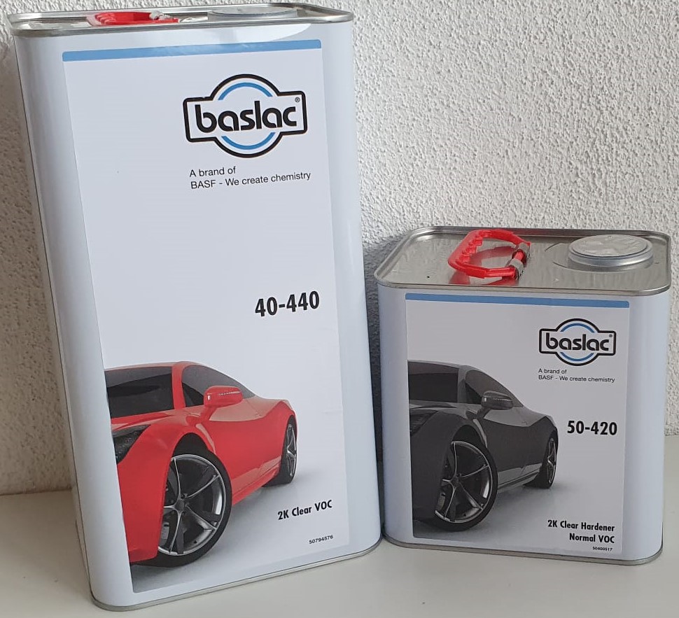 Baslac 2K VOC Klarlack 40-440 Set mit Härter normal 50-420