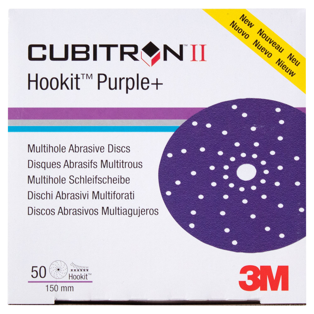 3M Cubitron II Purple+ 737U, 150mm, 220+