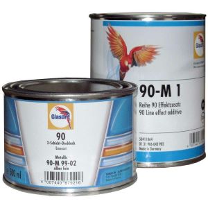 Glasurit Wasserlack 90M 99/04  Silber grob in 0,5 Liter