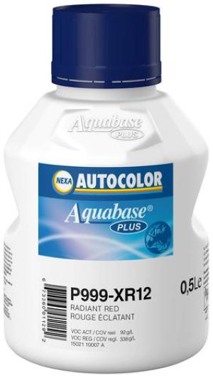 Nexa Aquabase Plus 999-XR12 Radiant Red in 0,5 Liter