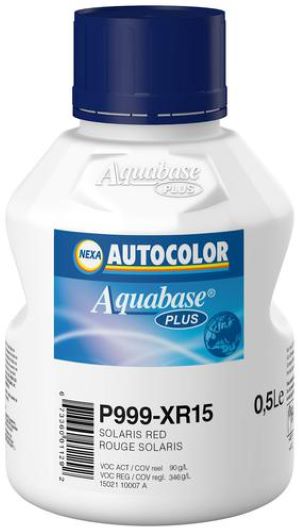 Nexa Aquabase Plus 999-XR15 Solaris Red in 0,5 Liter