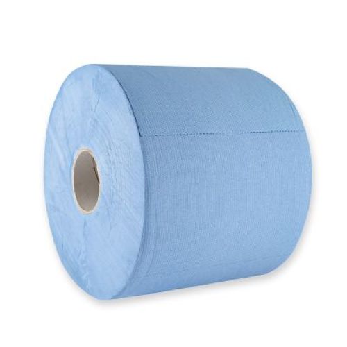 Rolle Putzpapier blau 3-lagig 1000 Blatt