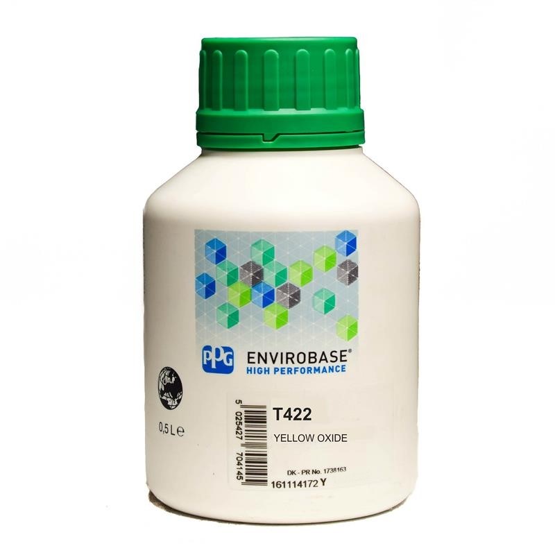 PPG Wasserlack T422 Yellow Oxide  in 0,5 ltr. Enviro