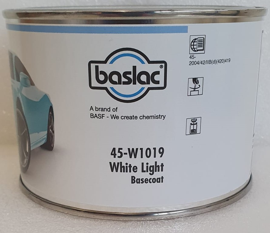 Baslac Wasserlack W1019 White Light in 0,5 Liter