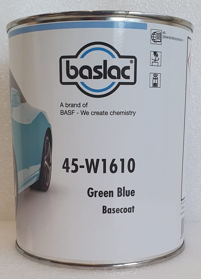 Baslac Wasserlack W1610 Green Blue  in 1 Liter