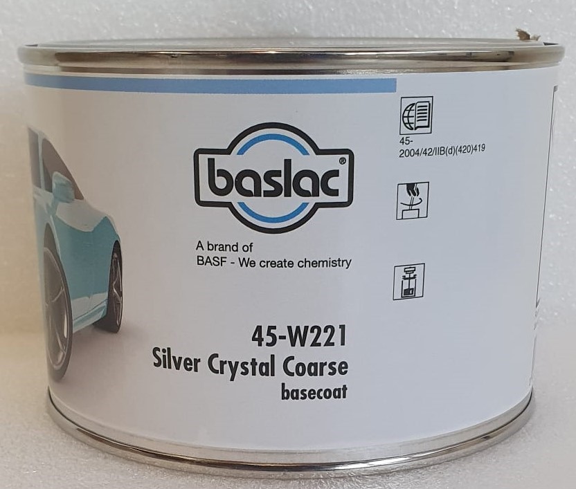 Baslac Wasserlack W221 Sylver Crystal Corse  in 0,5 Liter